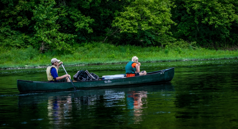 canoeing summer program for teens